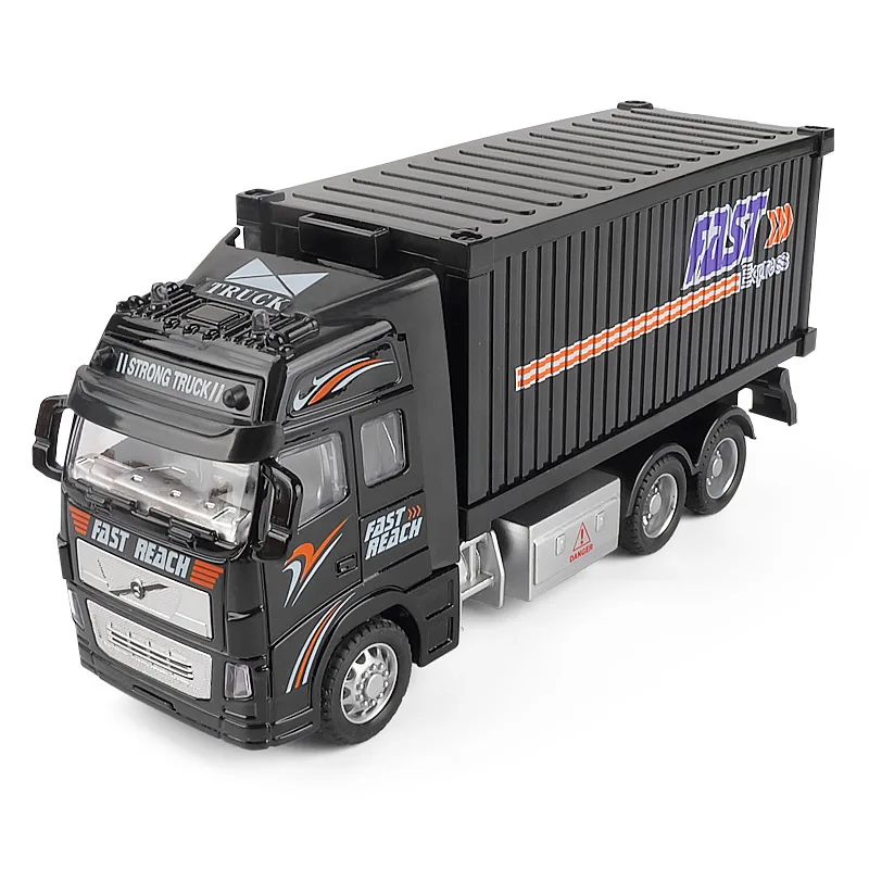 1:32 Scale Diecast Container Truck Collectible 5 1:32 Scale Diecast Container Truck Collectible - Image 5