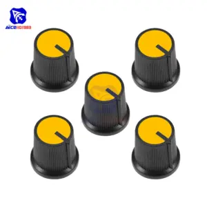 Set of 5 Vibrant Rotary Knobs for Electronics 10 H3b0ad8a7088945ed9271c48d58c83e117