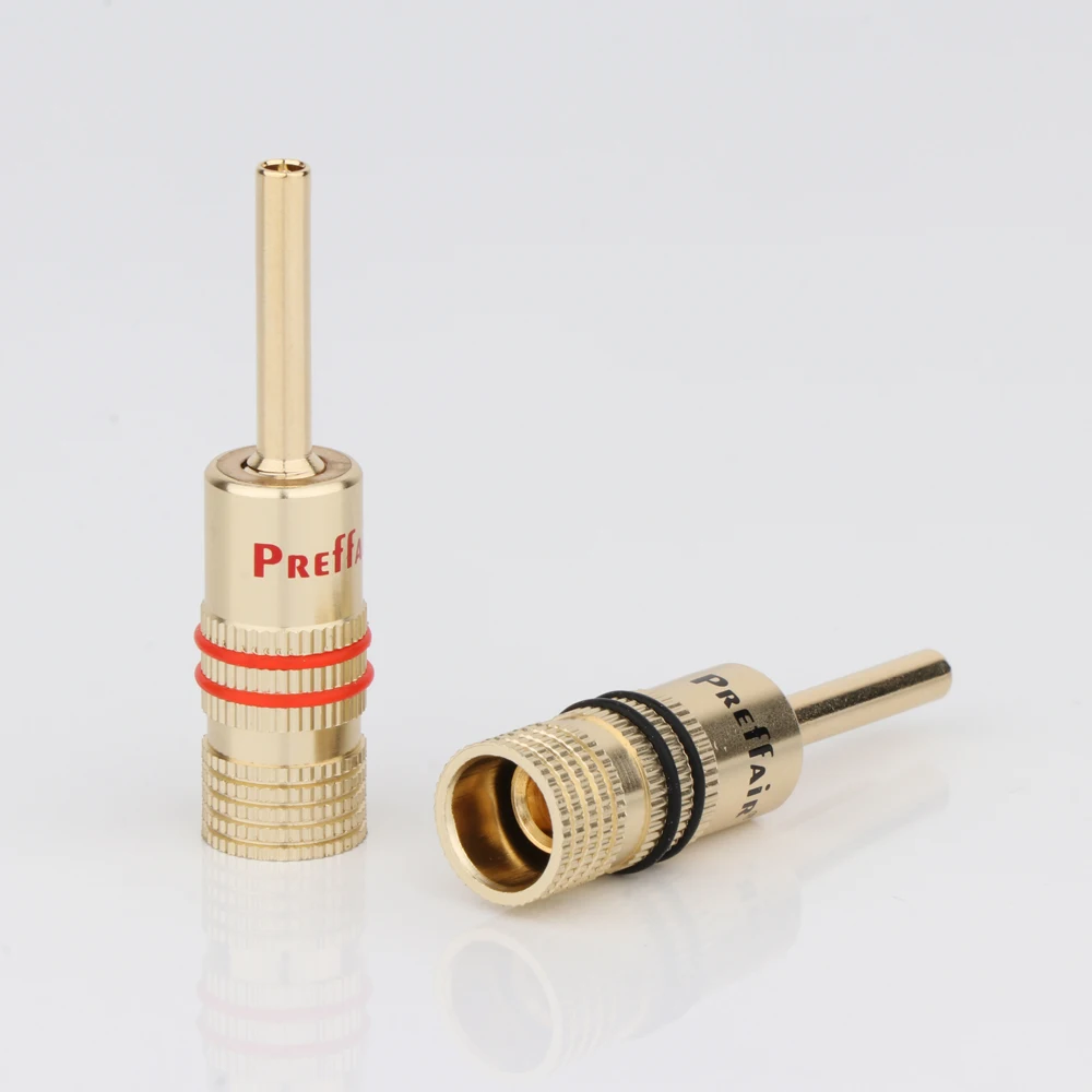 High-Quality 4mm Gold-Plated Banana Plugs for Audiovisual Setup 3 High-Quality 4mm Gold-Plated Banana Plugs for Audiovisual Setup - Image 3
