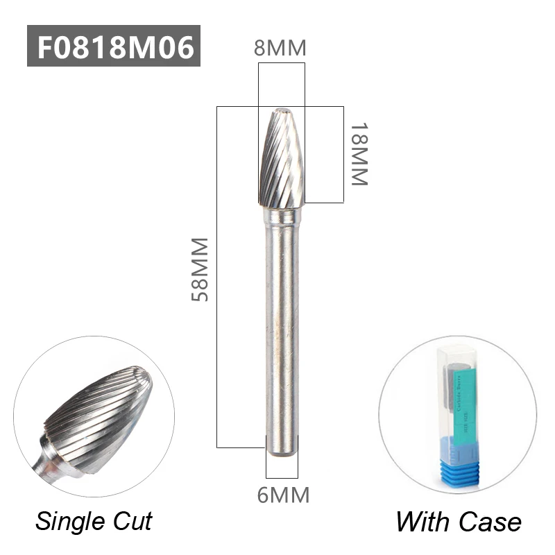 High-Performance Tungsten Carbide Rotary Burr Set 10 High-Performance Tungsten Carbide Rotary Burr Set - Image 10