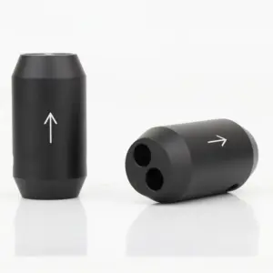 Aluminium Audio Y Splitter 40mm with RCA Jacks 8 H4136af842b814c8daf4930d88e1e226dx