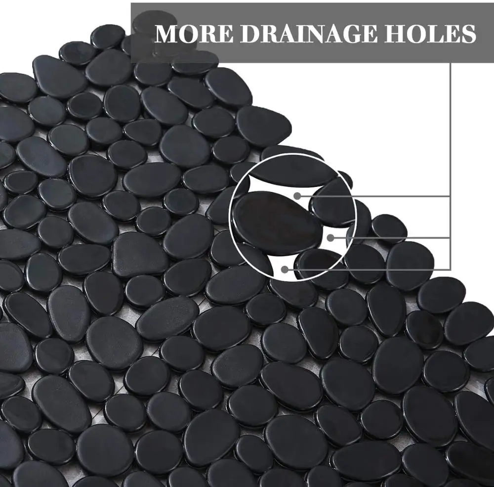 Pebble Anti-Slip Bath Mat 70x36cm 5 Pebble Anti-Slip Bath Mat 70x36cm - Image 5