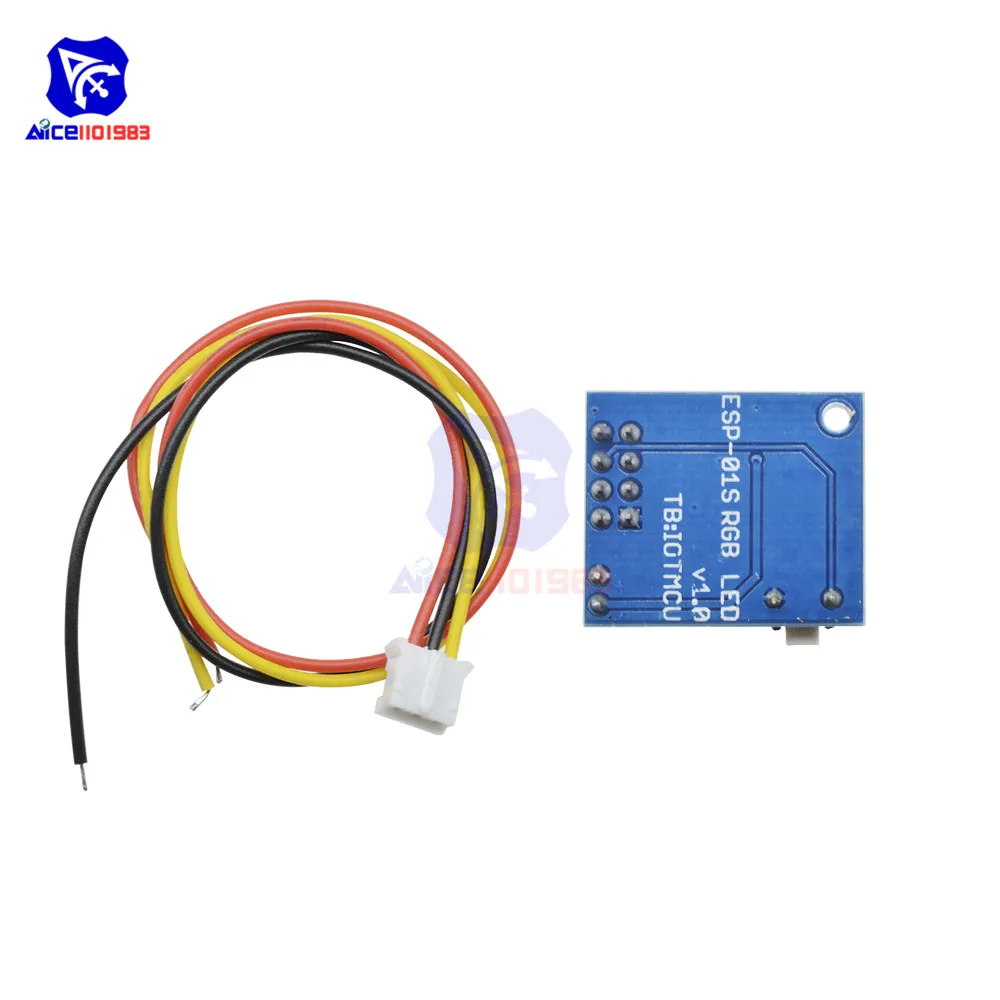 WS2812 RGB LED Controller Module for ESP-01 2 WS2812 RGB LED Controller Module for ESP-01 - Image 2