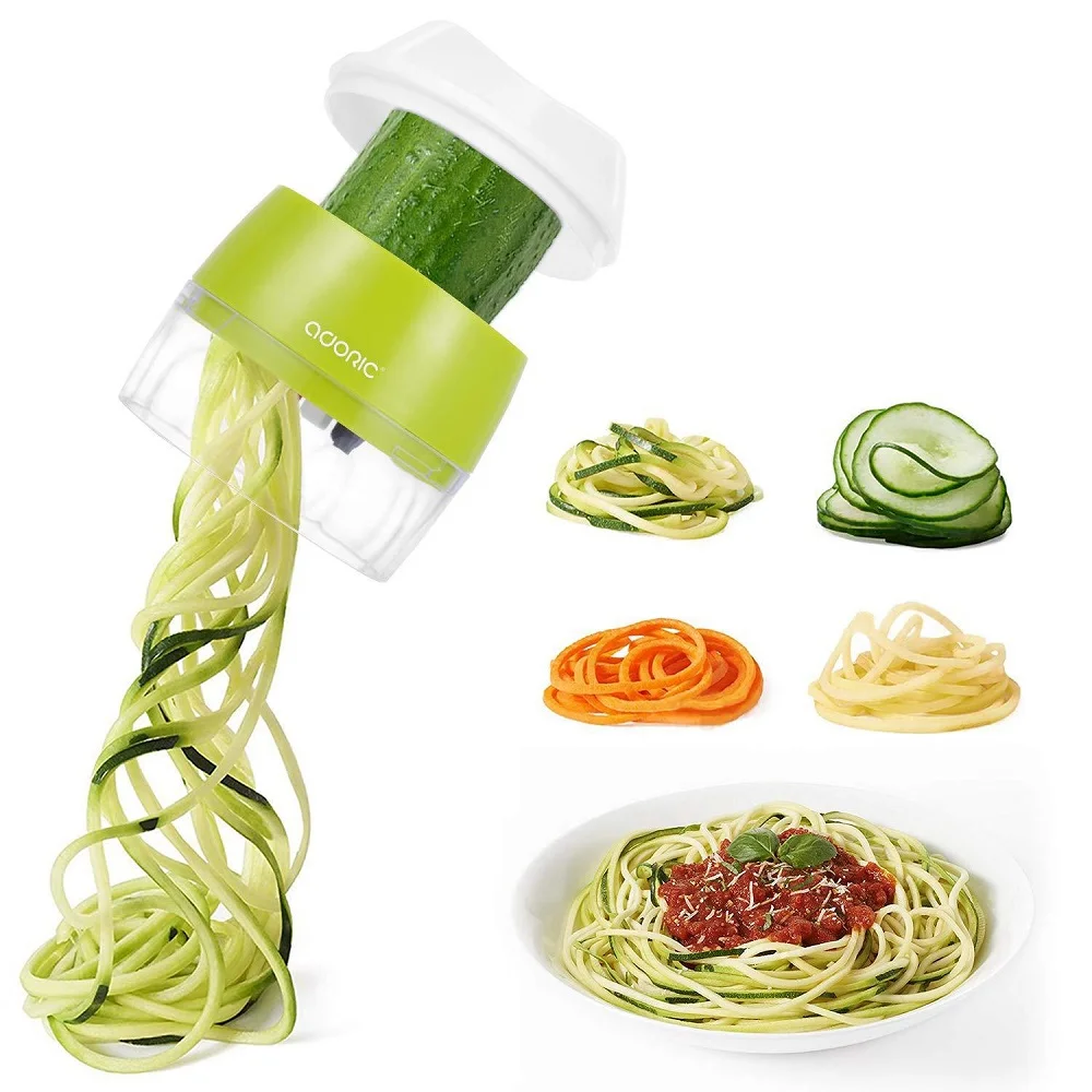 Green Vegetable Spiralizer for Kitchen Use 3 Green Vegetable Spiralizer for Kitchen Use - Image 3