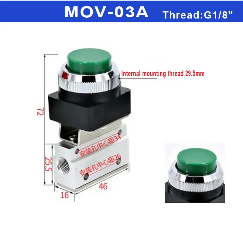 Pneumatic Mechanical Valve for Air Control 10 Pneumatic Mechanical Valve for Air Control - Image 10