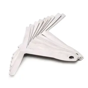 Stainless Steel Understring Radius Gauges Set 9 H496b9b1caac04d29a03662aa59785c2c5