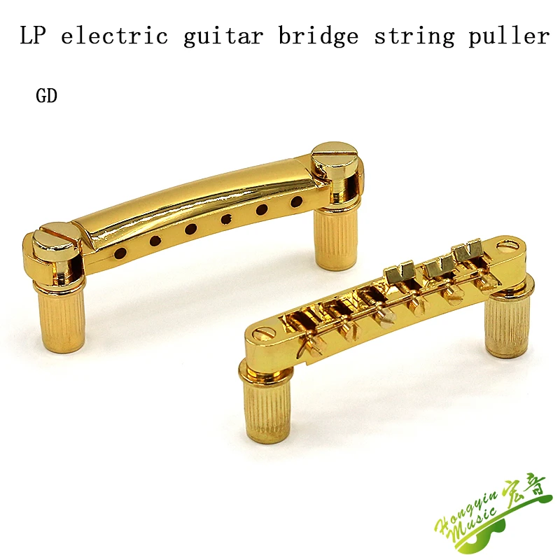LP Electric Guitar Bridge with Silver Finish 8 LP Electric Guitar Bridge with Silver Finish - Image 8