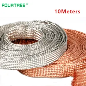 10m Copper Braided Wire for High Voltage Applications