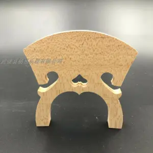 Baroque-Style Cello Bridge for Full-Size Instrument 6 H53f1c1a8a3e54dc9aa39d7cf4171ae9dy