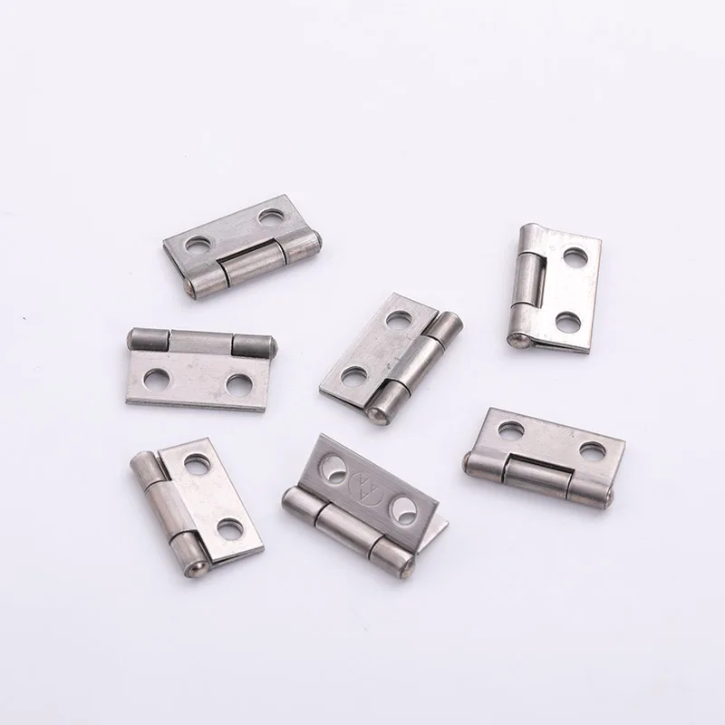 Iron Furniture Hinge 25x25mm Silver Finish 3 Iron Furniture Hinge 25x25mm Silver Finish - Image 3