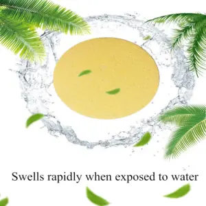 Reusable Yellow Face Sponge Pads Set for Skin Care 12 H54eb2306d330433ab958cc4097d31011K