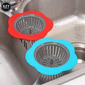 Bright Flower-Shaped Silicone Sink Strainer in Vibrant Colors 15 H5587464e743c42a8a3a57ec9965c48a9I
