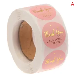 Thank You Stickers Set for Packaging 15 H55b14509b34e42d28284e592cf276393x