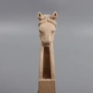 Hand-Carved Horse Violin Neck for 4/4 Full-Size Violins 10 H599df1e7388c46d7a287f4204179da4cT