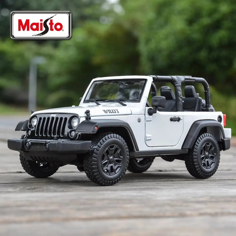 Maisto 1:18 Jeep Willys Wrangler Model 3 Maisto 1:18 Jeep Willys Wrangler Model - Image 3