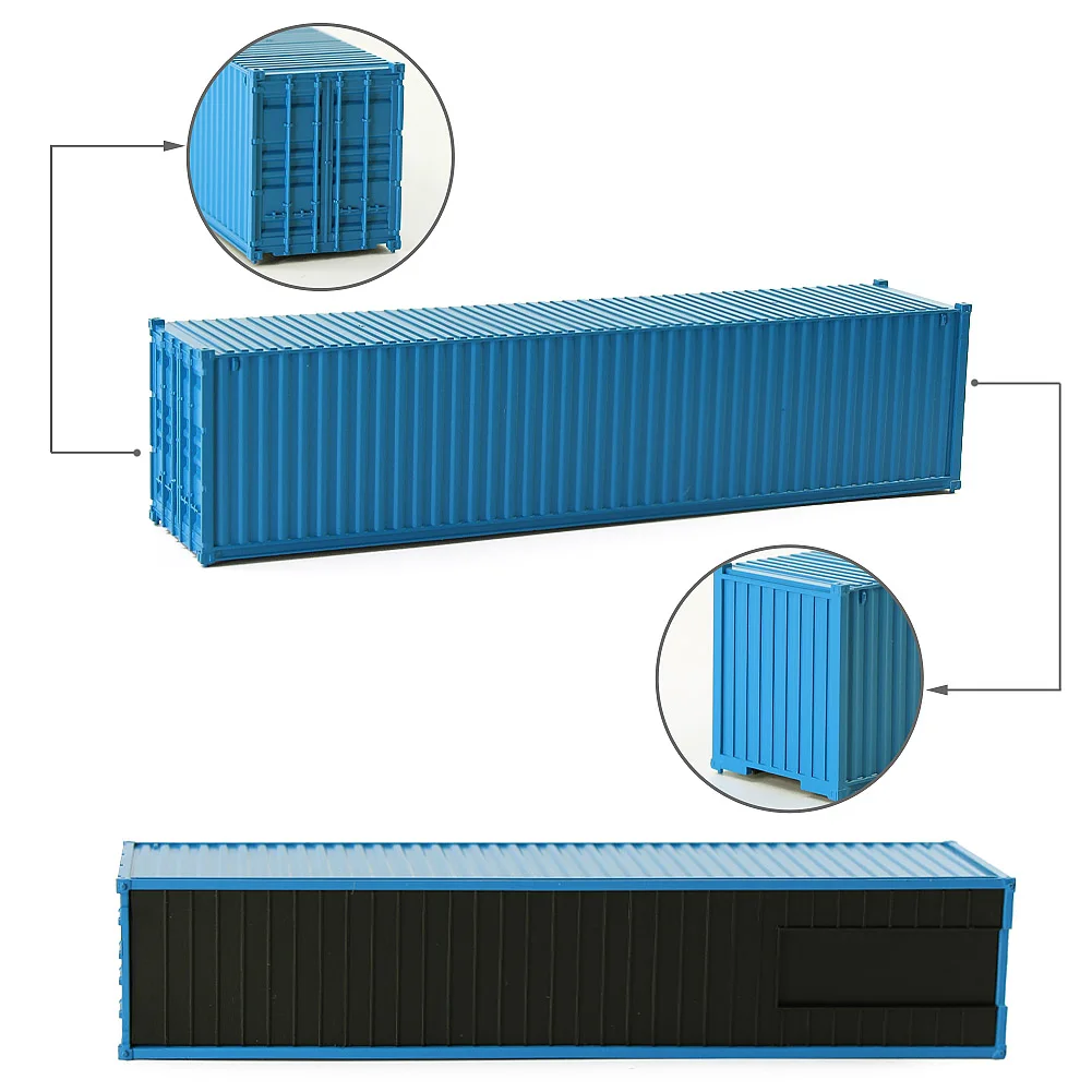 Colorful HO Scale Shipping Container Set 2 Colorful HO Scale Shipping Container Set - Image 2
