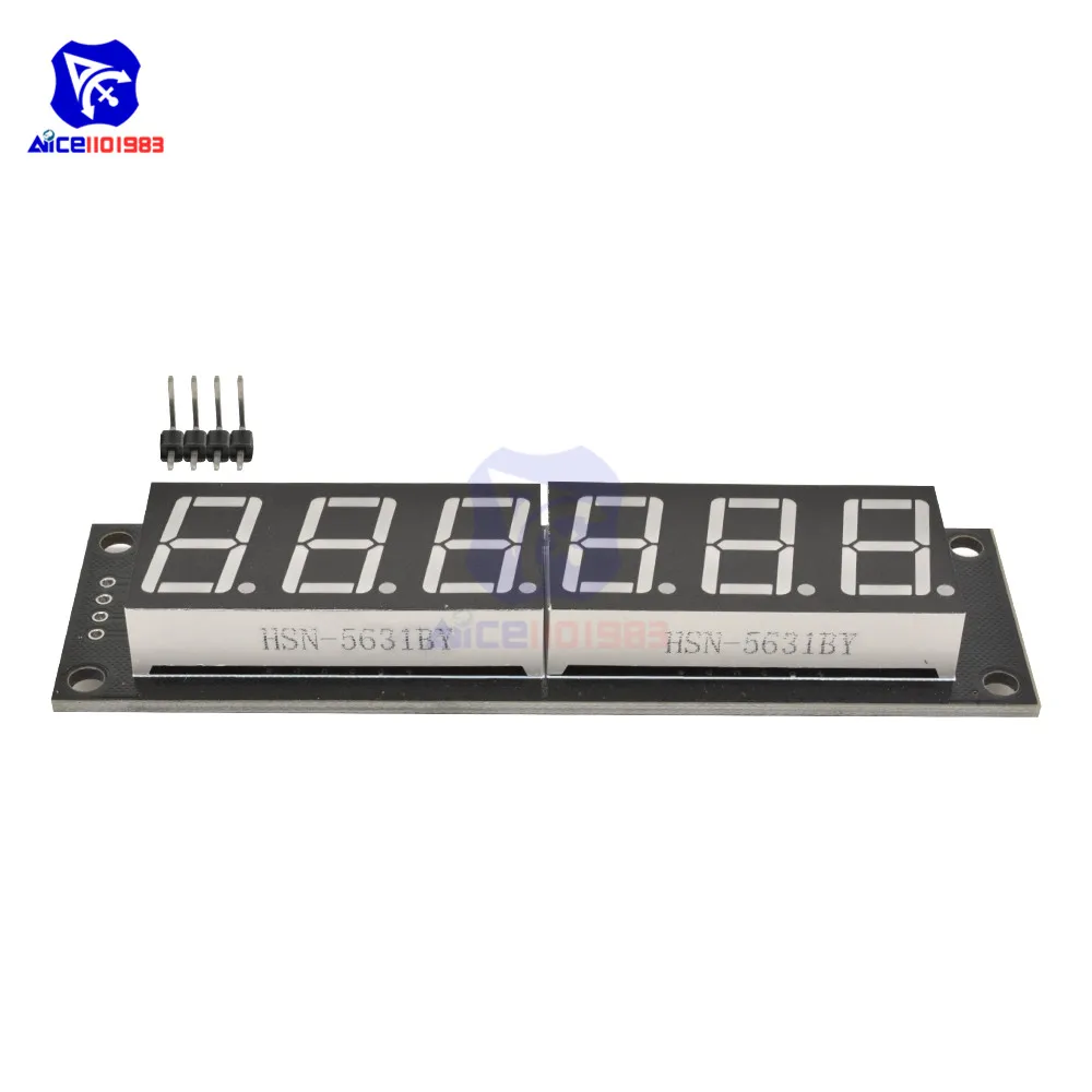 6-Digit Color TM1637 LED Display Module 4 6-Digit Color TM1637 LED Display Module - Image 4