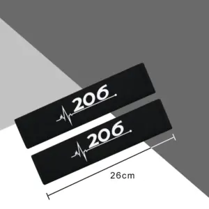 Peugeot Seat Belt Covers Set for 206-3008 11 H6371363e6ae848d6a5ded5022daad4b8P