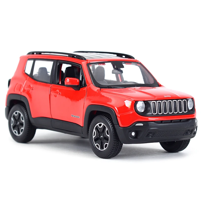 Vibrant Orange 1:24 Jeep Renegade Model 6 Vibrant Orange 1:24 Jeep Renegade Model - Image 6