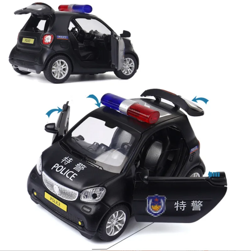 1:32 Scale Smart Alloy Car Model 7 1:32 Scale Smart Alloy Car Model - Image 7
