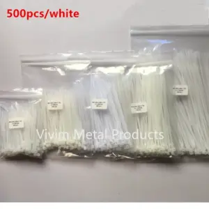 500 Self-Locking Nylon Cable Ties Set for Organization 7 H6626353711714f039b45f7223497944ae