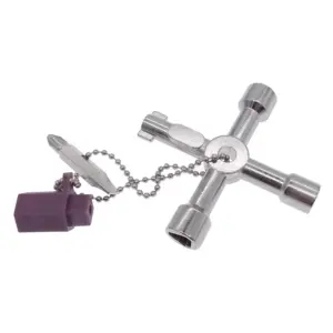 Multi-Function Electrical Cabinet Key 5-in-1 Alloy 13 H6b8908d798324f83ac75fe8516012315o
