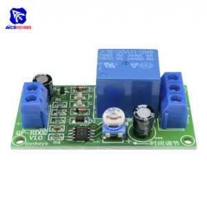 NE555 Delay Timer Relay Module 12V Compact Control 10 H6c0107c76bed4c39991dda4a7536eb6f5