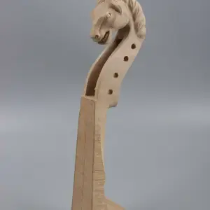 Hand-Carved Horse Violin Neck for 4/4 Full-Size Violins 9 H6efc17782c704a2c890c535f0f17fb3fI