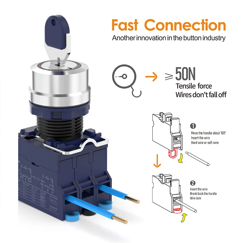 High-Power Illuminated Control Switch 22mm 4 High-Power Illuminated Control Switch 22mm - Image 4
