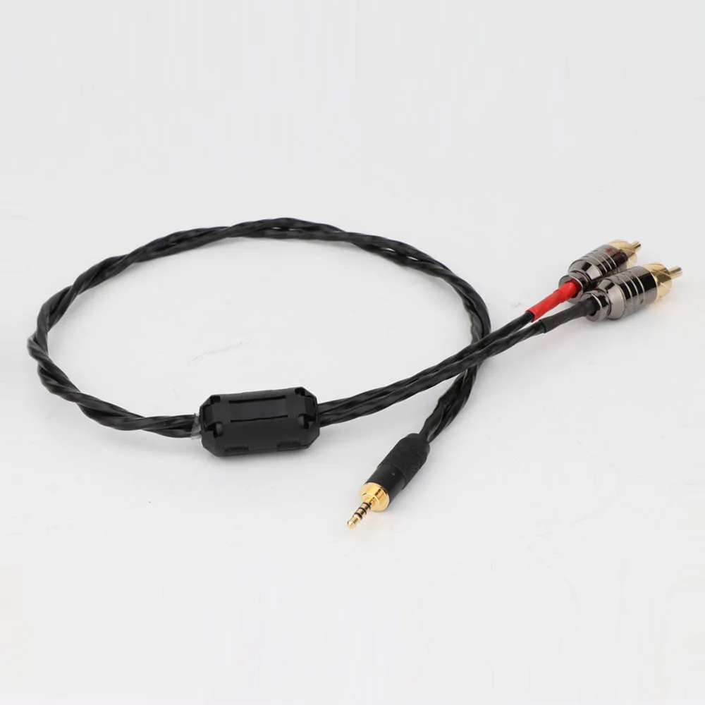 High-End Audio Cable with 3.5mm TRRS and RCA Connectors 5 High-End Audio Cable with 3.5mm TRRS and RCA Connectors - Image 5