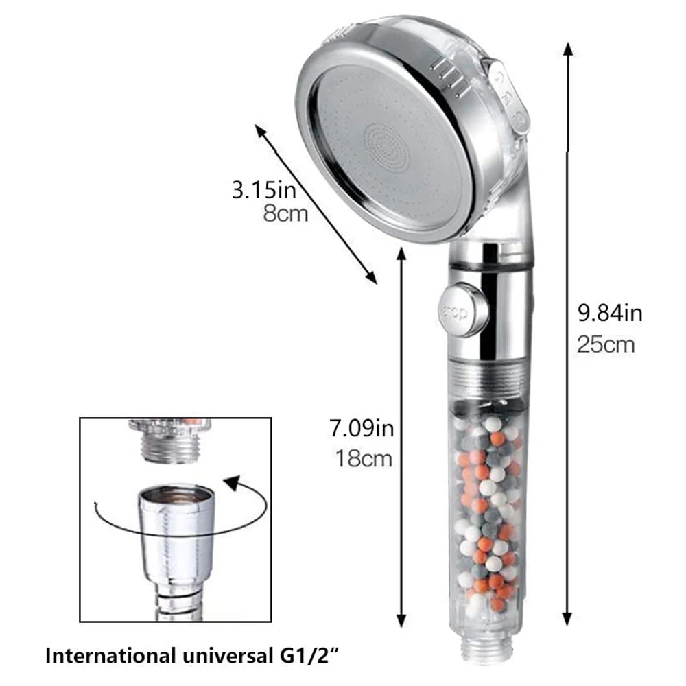 High-Pressure Water-Saving Shower Head 6 High-Pressure Water-Saving Shower Head - Image 6