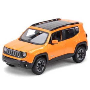 Vibrant Orange 1:24 Jeep Renegade Model