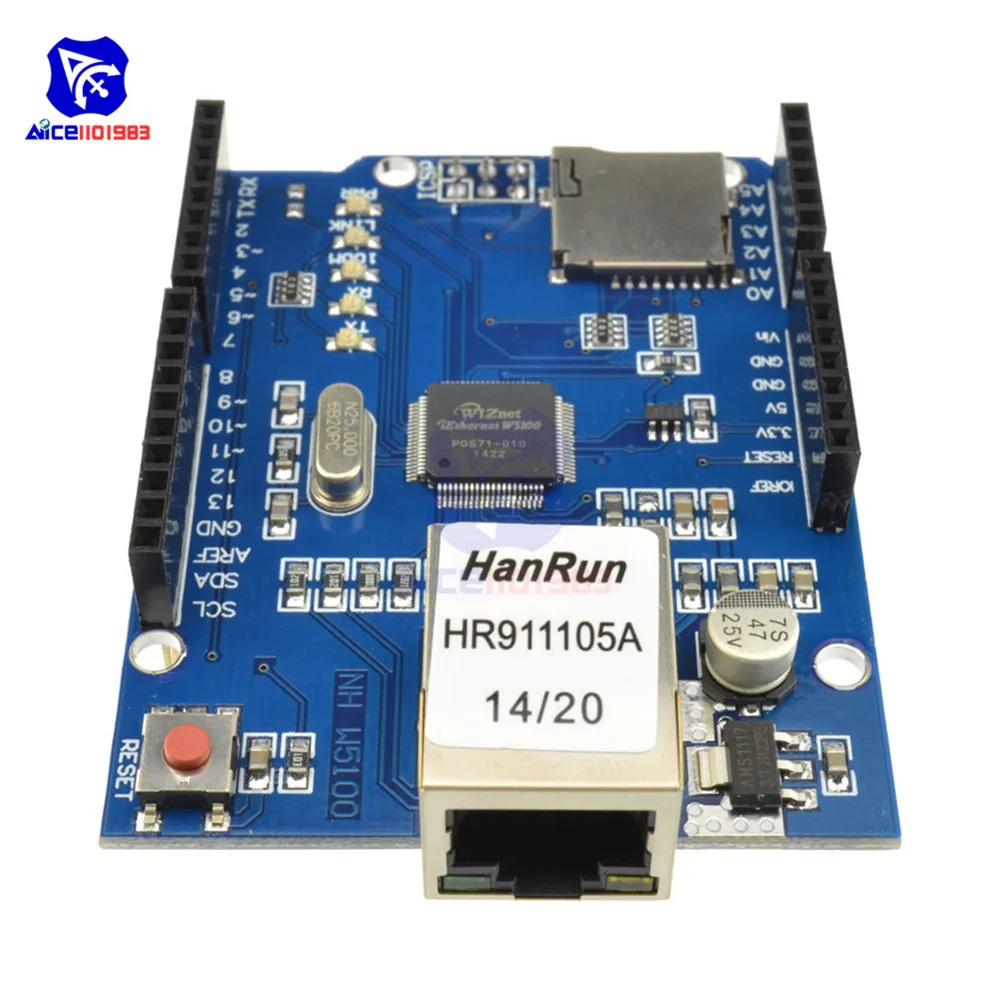 Ethernet Shield W5100 for Arduino Boards 5 Ethernet Shield W5100 for Arduino Boards - Image 5