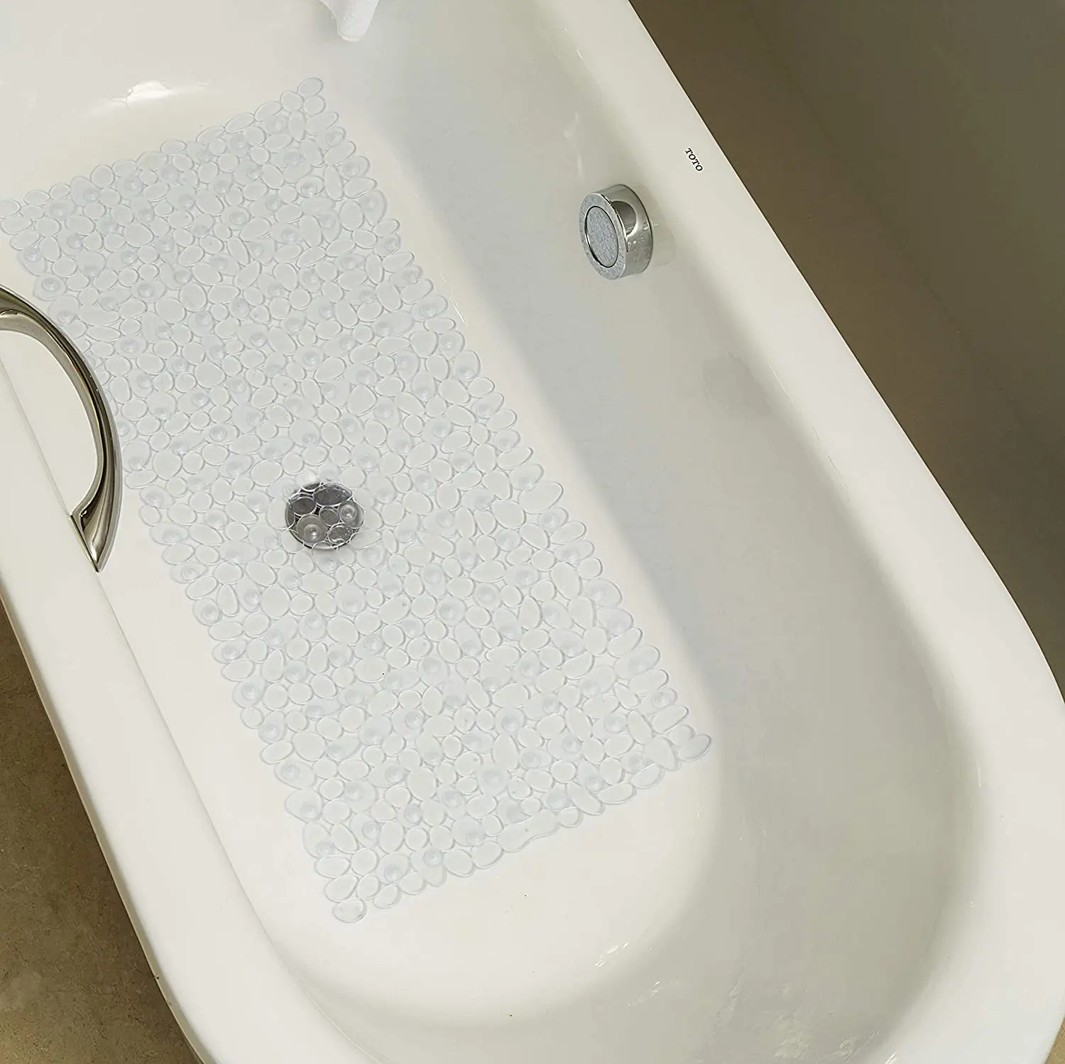 Pebble Anti-Slip Bath Mat 70x36cm 4 Pebble Anti-Slip Bath Mat 70x36cm - Image 4