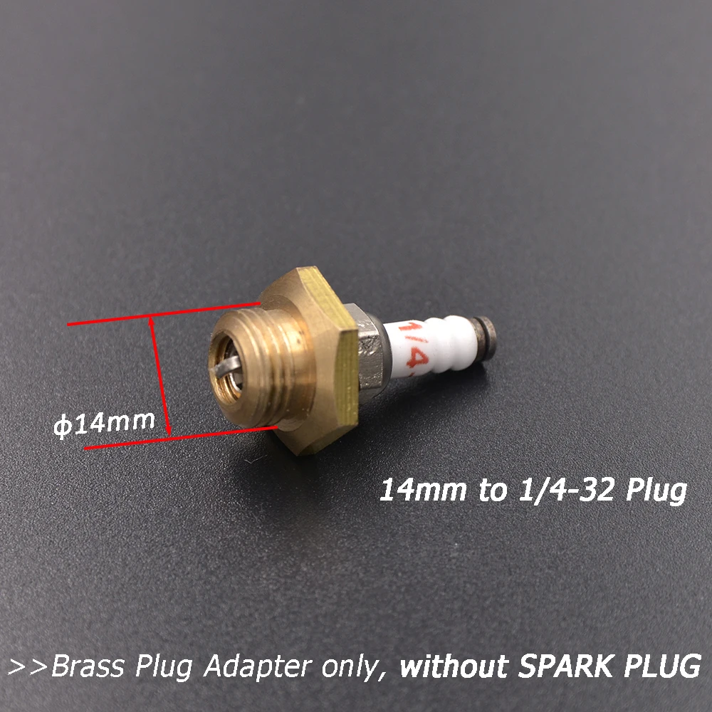 Brass Spark Plug Adapter for RC Cars 9 Brass Spark Plug Adapter for RC Cars - Image 9