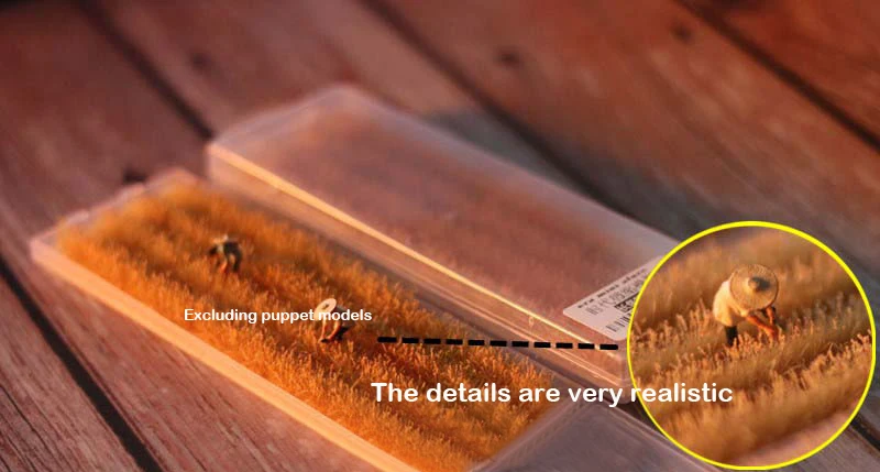 Realistic Miniature Rice Paddy Scene for Dioramas 3 Realistic Miniature Rice Paddy Scene for Dioramas - Image 3