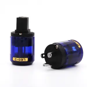 Rhodium-Plated Power & Audio Connectors Set 10 H80859655cf29446eaeeb1c6eaf94bee7E