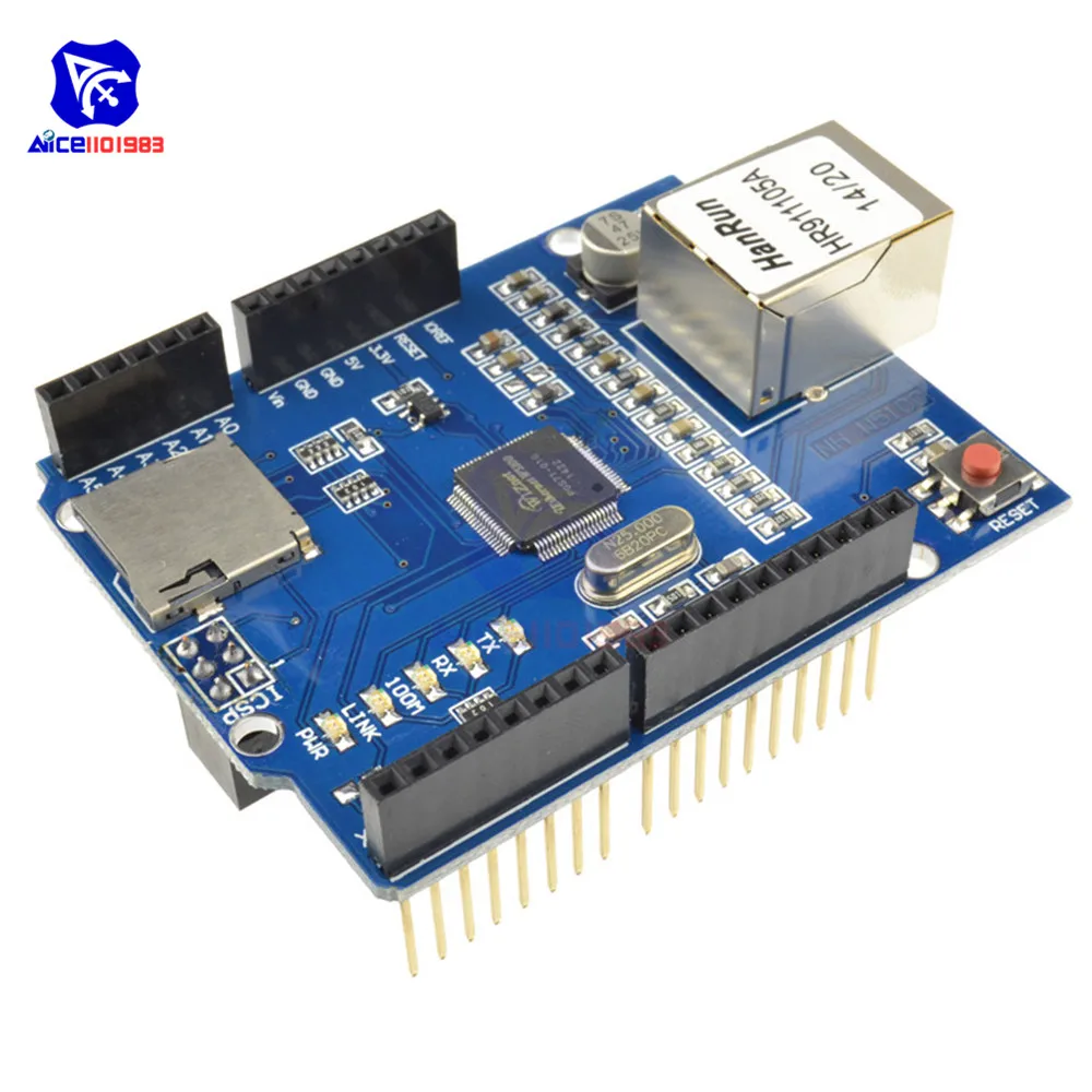 Ethernet Shield W5100 for Arduino Boards 4 Ethernet Shield W5100 for Arduino Boards - Image 4