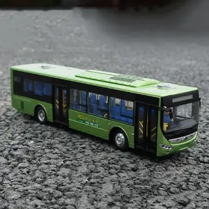 Green Diecast City Bus Model 1:42 Scale 13 H80e1b33dc03340b49cd8ded77e5010d7T