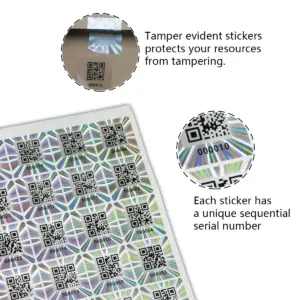 Holographic Security Stickers 2.5x2.5cm, 300/1000 pcs 10 H8116b4ebb5084f36ac61d70e2898e8c1y