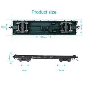 HO Scale NX70 Flat Shipping Container Carriage 9 H8153b8ad33764e97b330df224346f088i