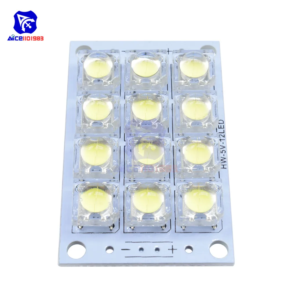 High-Brightness 12 LED Circuit Board for Projects 4 High-Brightness 12 LED Circuit Board for Projects - Image 4
