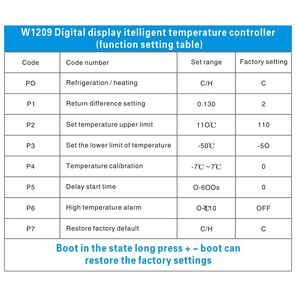 W1209 Digital Temperature Control Module 6 W1209 Digital Temperature Control Module - Image 6