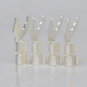 Premium 8-Pack Silver-Plated Brass Y Spade Connectors 13 H8646745754654ff3af0dc8e7c53ba4eey