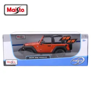 Maisto 1:18 Jeep Willys Wrangler Model 11 H87ff055e5d1441aa90fc62a64885a941K