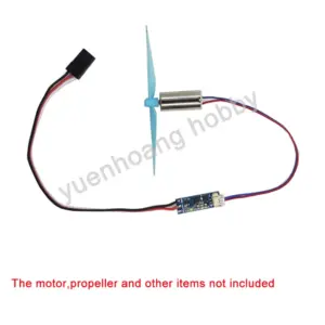 Micro Brushed ESC Speed Controller for RC Aircraft 10 H89887dfaf97a454b9c0f632b833f4504U