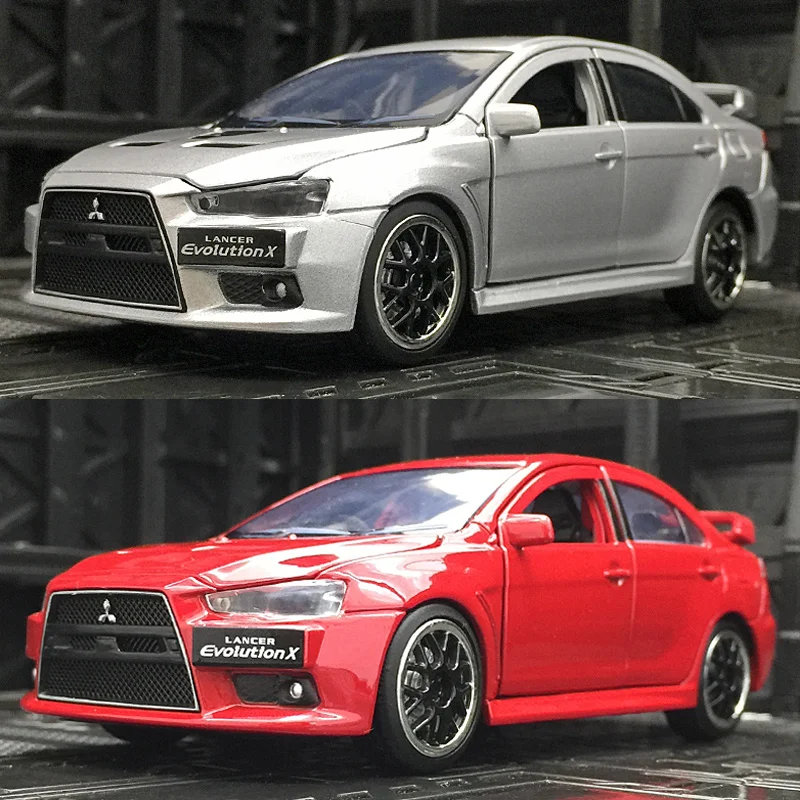 1:32 Scale Mitsubishi Lancer Evo X Diecast Model 5 1:32 Scale Mitsubishi Lancer Evo X Diecast Model - Image 5