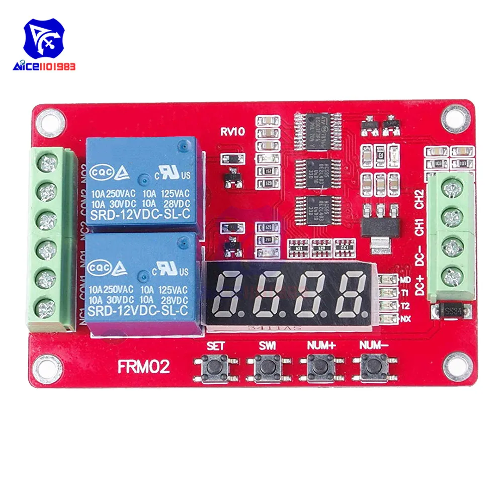 Multifunctional 12V/24V Relay Control Module 6 Multifunctional 12V/24V Relay Control Module - Image 6