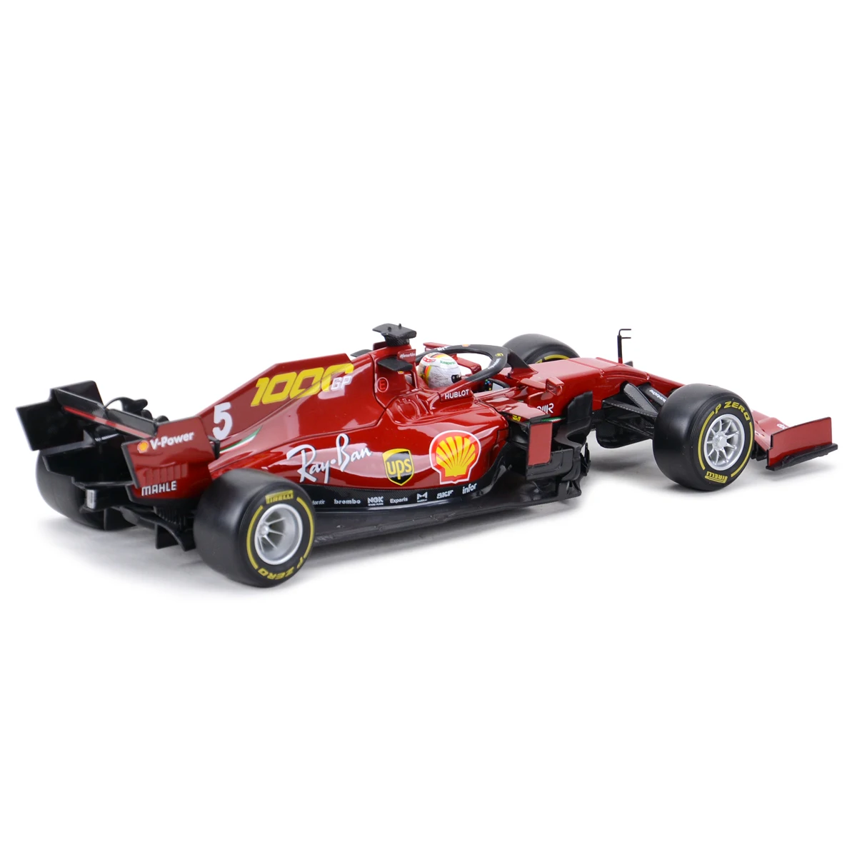 Ferrari F1 2020 SF1000 Diecast Model by Bburago 5 Ferrari F1 2020 SF1000 Diecast Model by Bburago - Image 5