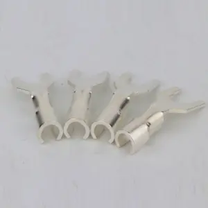 Premium 8-Pack Silver-Plated Brass Y Spade Connectors 11 H92ae689ca9ab4015ad5ff1b871574eb7D